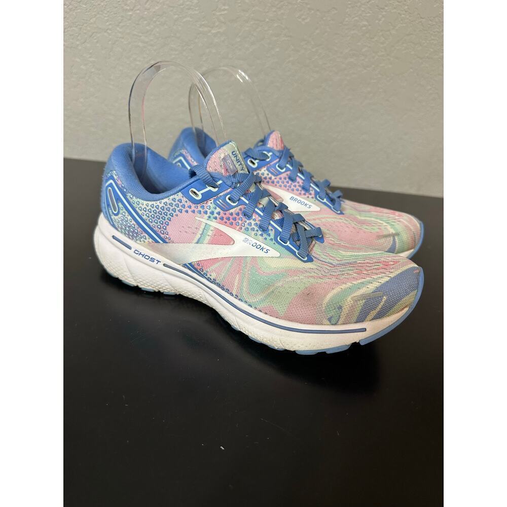 Brooks Ghost 14 Running Sneaker Shoe Women 7.5 Athletic Active Comfort Distance